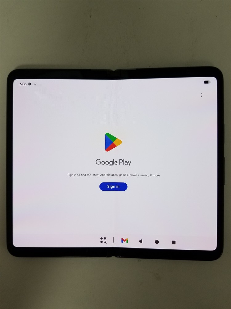 Google Pixel Fold 256GB Black G9FPL (AT&T) Damaged zD2586