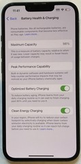 TESTED USED GSM UNLOCKED MIDNIGHT iPhone 13, 128GB A2482 MLA23LL/A, 98% BATTERY