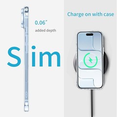 Clear Soft Transparent TPU Bumper Cover Case for iPhone Air