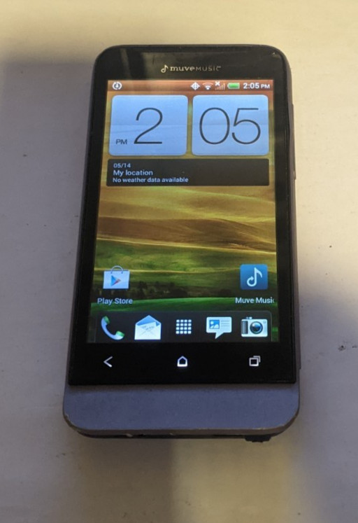HTC One V 4GB Gray (Cricket) Read Description