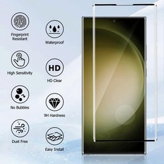 For Samsung Galaxy Note 20 Ultra Tempered Glass 3D Fingerprint Sensor Support HD