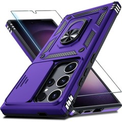 For Samsung Galaxy S24 Ultra Case with Shockproof Protection Cove and Kickstand