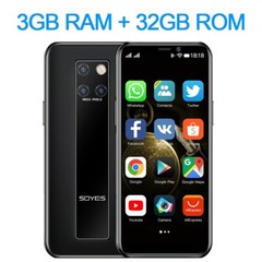 Small mini Android 9.0 smartphones cheap 4G Quad core Face ID cell phone 3GB RAM