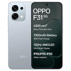 OPPO F31 5G Cloud Green 8GB RAM 256GB ROM 6.57″ 50MP 7000mAh Phone-No USA Tariff