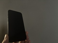Apple Black Smartphone Dual Rear Cameras Lightning Connectivity Bar Style