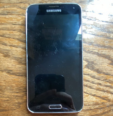 Samsung Galaxy S5 Verizon 16GB Black 5.1in 16MP For Parts/Not Working