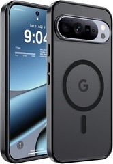 Slim Translucent Magnetic Matte Black Case for Google Pixel 10 Pro XL 6.8-Inch