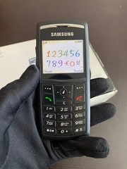Ultra slim RARE Samsung SGH-X820 Black cellphone (unlocked) Korea full set