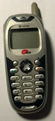 READ BEFORE U BUY Kyocera K443 Sliver Twigby Cell Phone Excellent Used