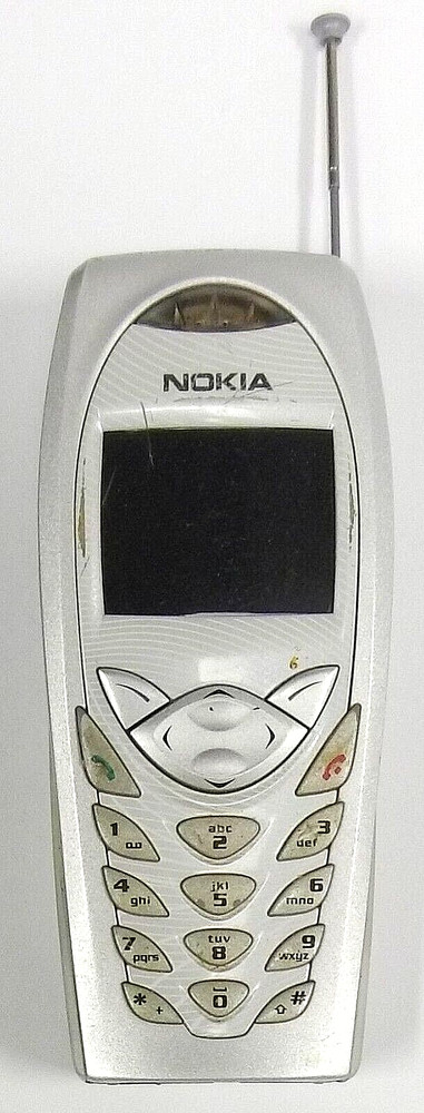 Nokia 3586i – Silver and Clear ( Bell Mobility ) Rare Cellular Phone / BLC-2