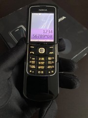 BOXED lifetimer 54h Nokia 8600 Luna RM-164 Black 2G (unlocked) Made in Finland