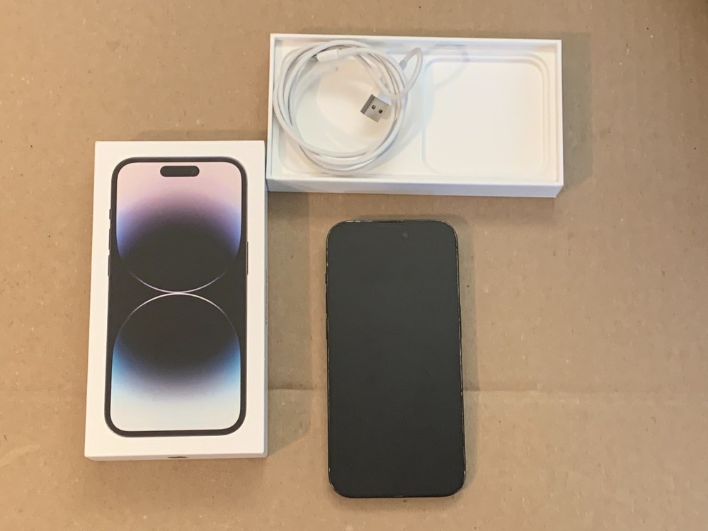 Apple iPhone 14 Pro 128GB Space Black Unlocked eSIM A2650