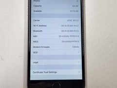 Apple iPhone 6 Plus (A1522) 64GB – Gray (AT&T) Smartphone – Clean IMEI – Q0733