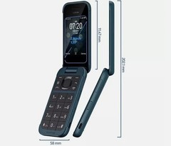 Nokia 2780 Flip 4G LTE WIFI 512MB GSM Big Keyboad 2.7″ Unlocked SmartPhone