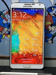 Samsung Galaxy Note 3 – 32 GB – Classic White Verizon With Pen Password Locked🔥