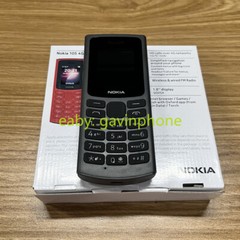 Nokia 105 4G Dual Sim Mobile Phone (Unlocked) Black Blue 1.8″ 1020mAh Original