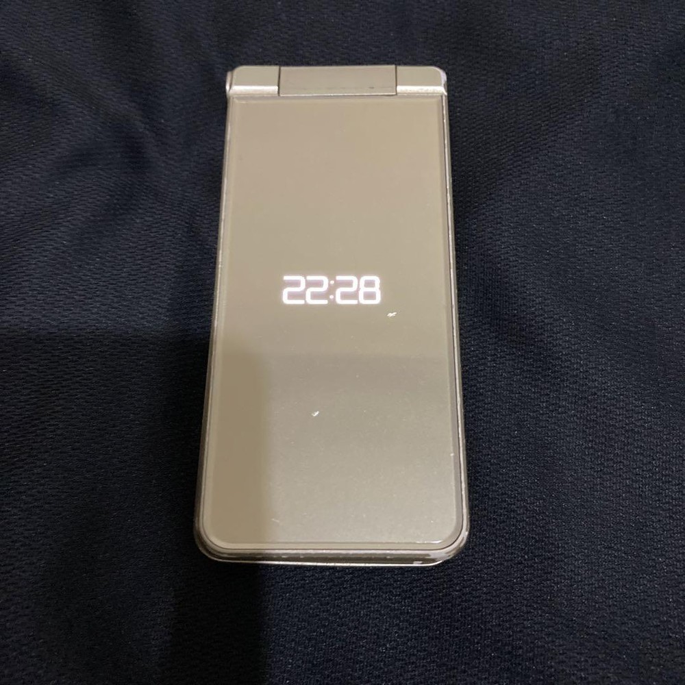 Sharp AQUOS 2 601SH Android Flip Phone Sim 4G [Very good]