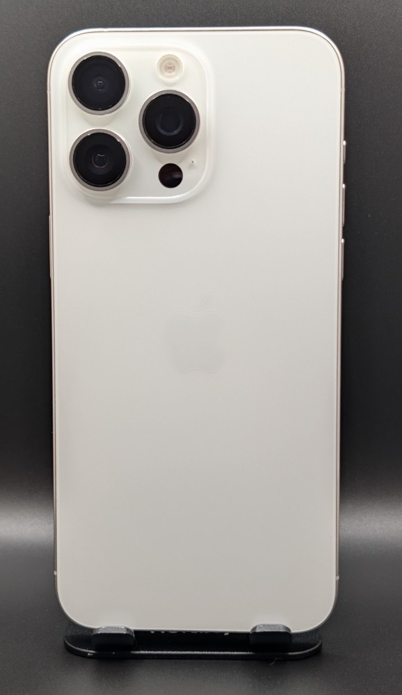 Apple iPhone 15 Pro Max- 512 GB- White (Unlocked) (Good Condition). ~463~
