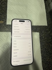 Apple iPhone 14 Pro 256GB Dark Purple MQ1D3LL/A iOS Bluetooth Wi-Fi Bar Style
