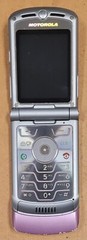 Motorola RAZR V3c – Pink & Silver ( Verizon ) Flip Phone – Super Rare Color READ