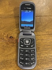 Samsung SCH-U660 Convoy 2 GRAY Verizon Wireless Flip Phone Rugged