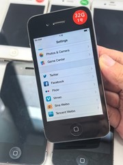 Apple iPhone 4 8-16-32GB ios7 Black/White Factory Unlocked Good Condition