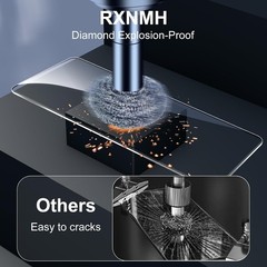 2PCS Screen Protector for T-Mobile Revvl 7 Pro 5G Tempered Glass Anti Spy Full C