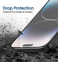 2PCS Screen Protector for iPhone 14 Pro Max 6.7 Inch Anti Scratch Case Friendly
