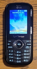 LG Cosmos VN250 – Black ( Verizon ) Cellular Slider Phone