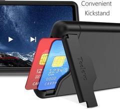 Wallet Case for Google Pixel 6a, Dual Layer with Card Slot Holder and Kickstand