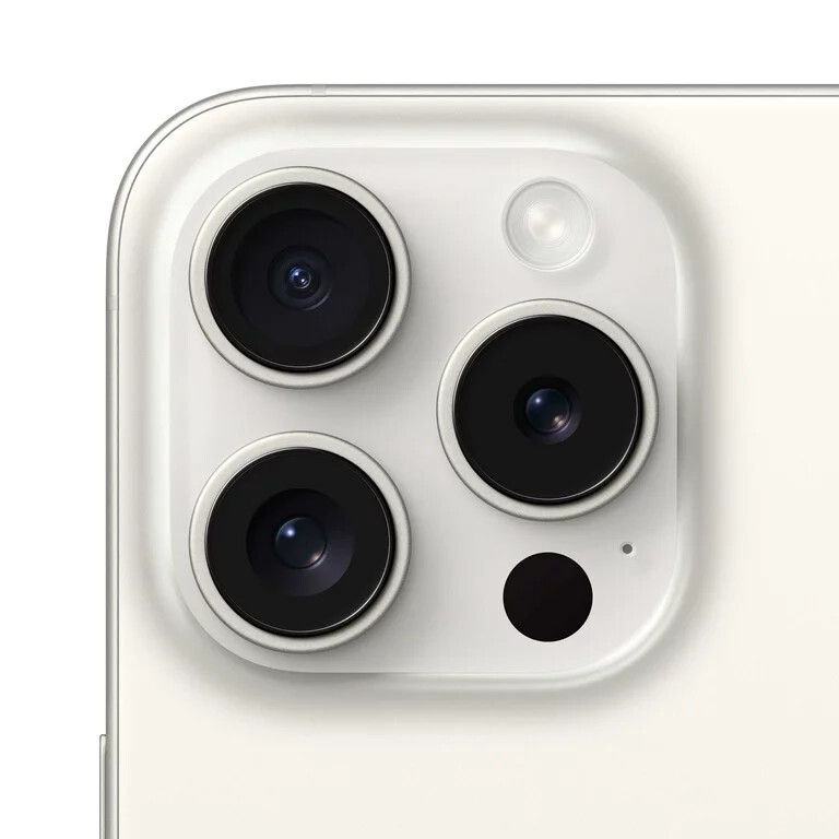Apple iPhone 15 Pro A2848 AT&T Only 128GB White Titanium Good
