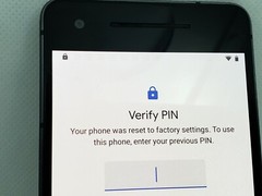 Original Google Pixel 2 Black Sim Unlocked PIN Locked Smartphone Screen Burn
