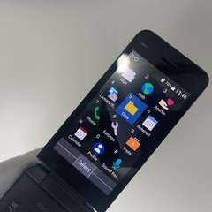 KYOCERA DIGNO Keitai KY-42C Black Android Flip Phone Unlocked Japan