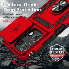 Phone Case for Motorola Moto G 5G 2025/Moto G 5G 2026/Moto G Play 2026, Red