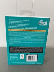 Total Wireless NIB TCL A2X 32GB Black 4G LTE No Contract Hotspot Talk Text Data