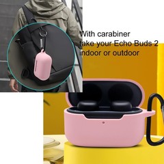 Silicone Case for Echo Buds 2nd, Shockproof Protective Echo Buds 2 Case Cover