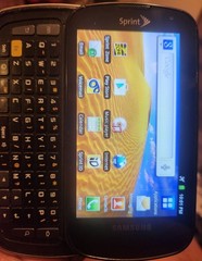 Samsung Epic 4G Smartphone Black Sprint SPH-D700 Excellent Condition Used
