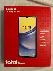 NEW Sealed Samsung Galaxy A15 5G Cell Phone Total By Verizon S156V