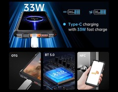 CUBOT KingKong ES3 GSM Factory Unlocked 256GB ROM/6GB RAM Android Cell Phone BK