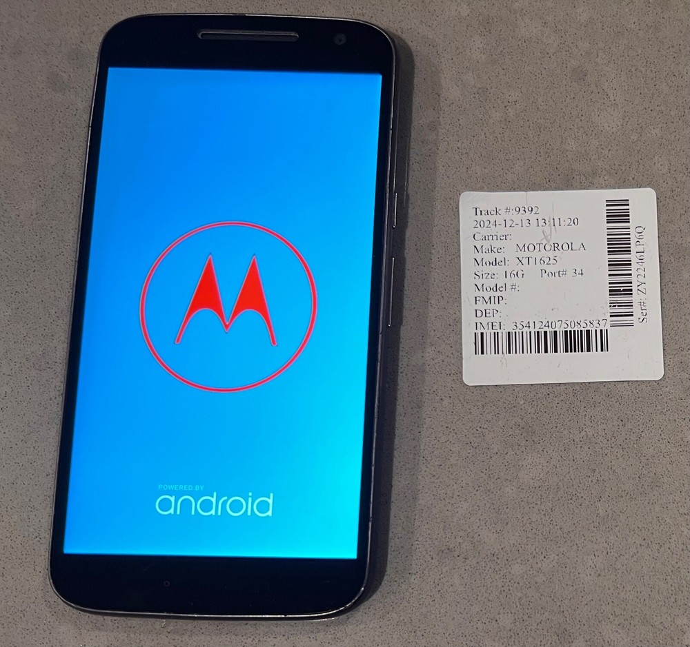 As-is Motorola Moto G4 32GB XT1625