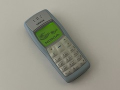 Original Nokia 1100 -Rare Sky Blue Retro Color (Unlocked) GSM Mobile phone
