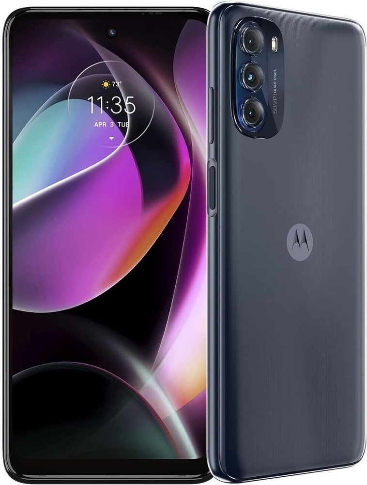 Motorola Moto G 2022 64GB Moonlight Gray 6.5” 50 MP Camera (For Cricket) – Good
