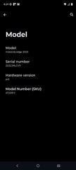 Motorola Edge 2025 XT2519-1 8GB/256GB Locked to MetroPCS/T-Mobile – Rooted
