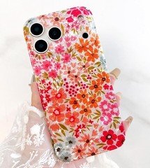 Case for iPhone 17 Pro Max 6.9″ – Sparkle Bling Floral Design Scratch-Resistant
