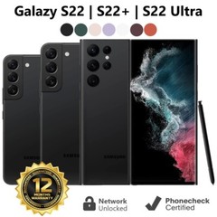 Samsung Galaxy S22 | S22+ | S22 Ultra – 128GB | 256GB | 512GB – Unlocked – Good