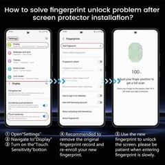 2 Pack Privacy Screen Protector & Anti Spy for Samsung Galaxy S24 Ultra 6.8 Inch