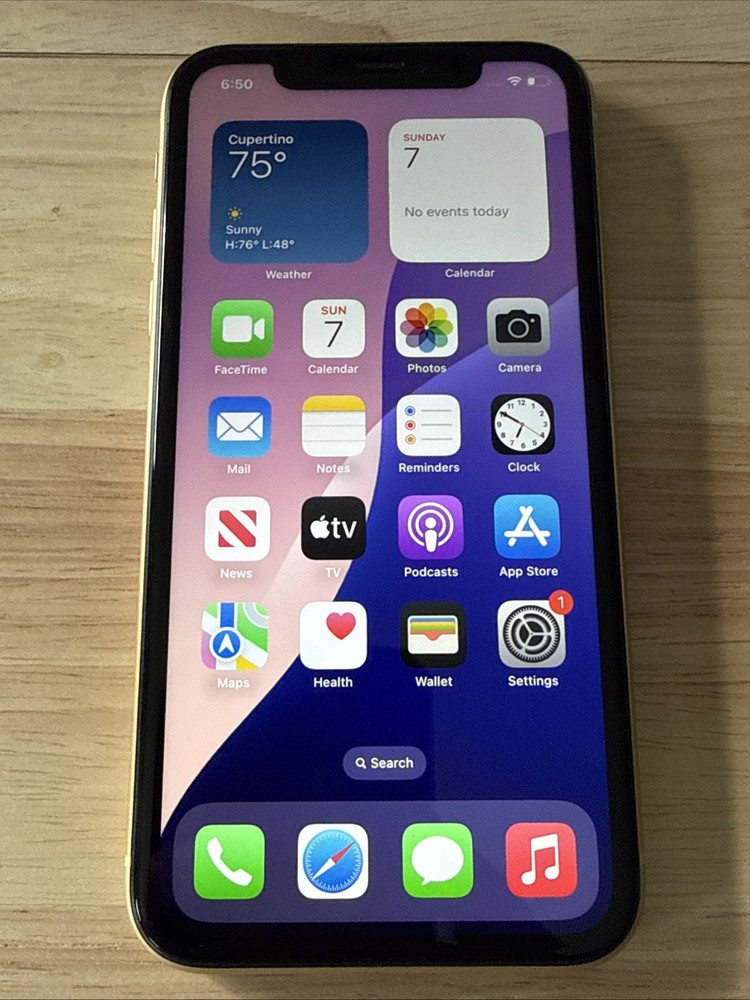 Apple iPhone XR – 128GB – Yellow Unlocked- Great Condition
