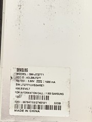 SAMSUNG GALAXY J7 CRACKED 32GB UNK0WN CARRIER L0CK UNKOWN G00GLE L0CK NO POWER
