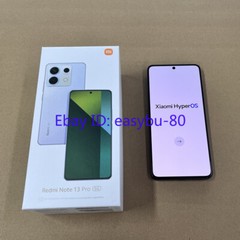 Unlocked Xiaomi Redmi Note 13 Pro 5G Dual SIM 128/256/512GB 200MP 5000mAh Sealed