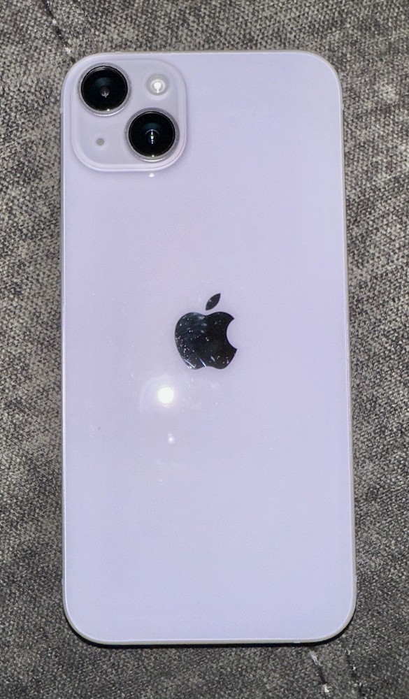 iPhone 14 PLUS 128gb Purple Excellent Battery 89%, Extras T MOBILE SIM LOCK